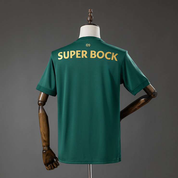 Sporting CP 2026/27 120-årsjubileum Grön Herr Fotbollströja