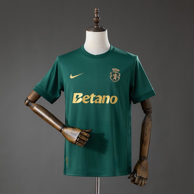 Sporting CP 2026/27 120-årsjubileum Grön Herr Fotbollströja