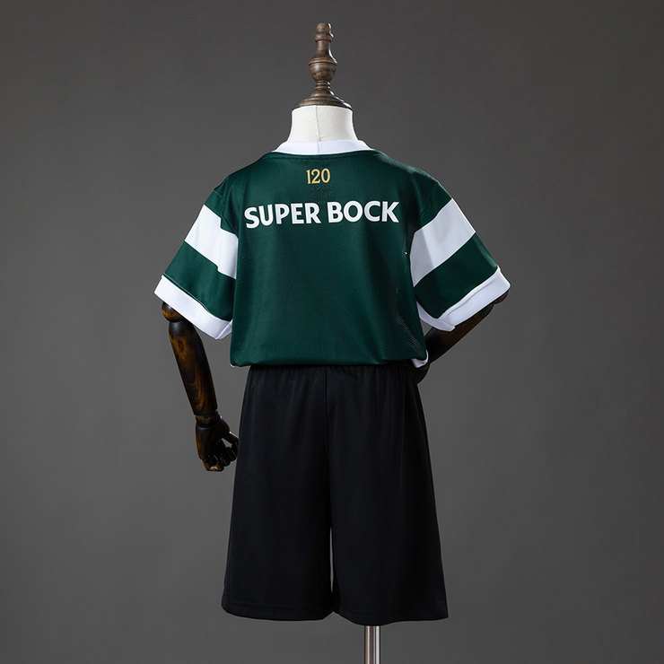 Sporting CP 2026/27 Hemmaställ Barn Kortärmad med Shorts