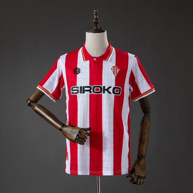 Sporting de Gijón 2026/27 Hemmatröja Herr Fotbollströja