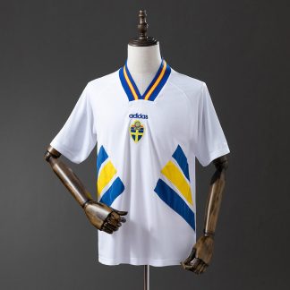 Sverige VM 1994 Bortatröja – Klassisk Retro Fotbollströja Herr
