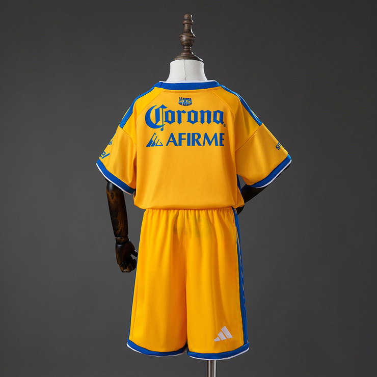 Tigres UANL 2026/27 Hemmaställ Barn Gul med Shorts