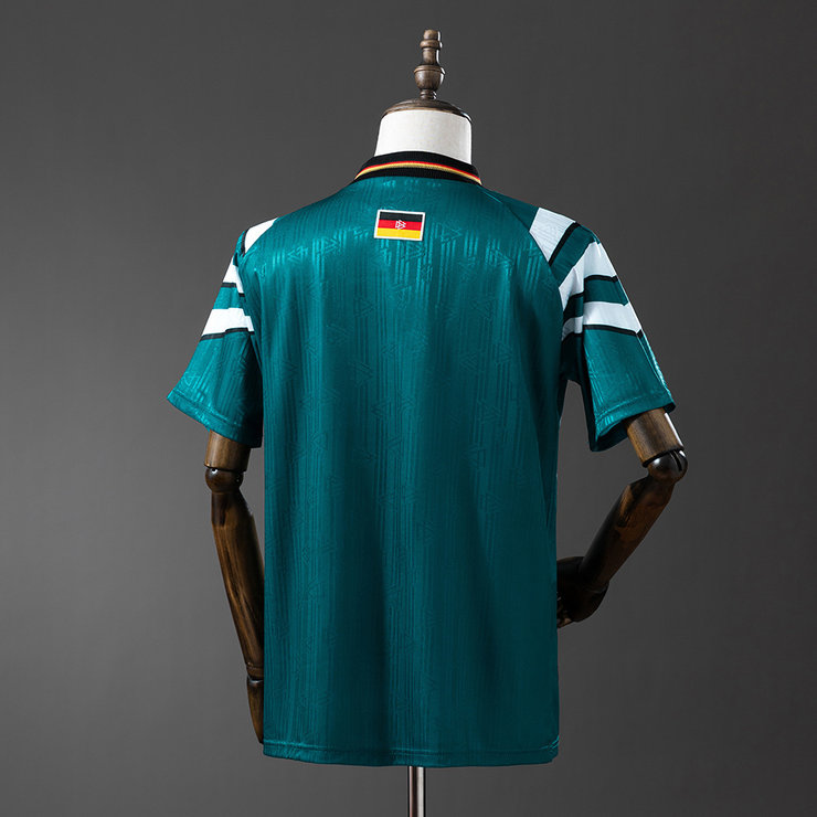 Tyskland EM 1996 Bortatröja Retro Herr Fotbollströja