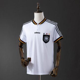Tyskland EM 1996 Hemmatröja Retro Herr Fotbollströja