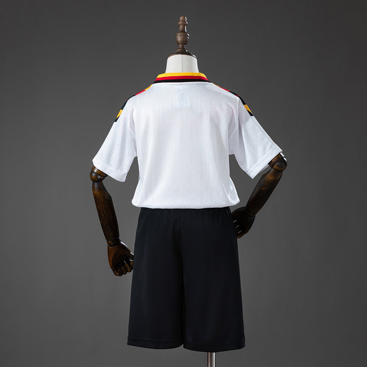 Tyskland VM 1994 Hemmatröja Retro Barn Fotbollsställ med Shorts