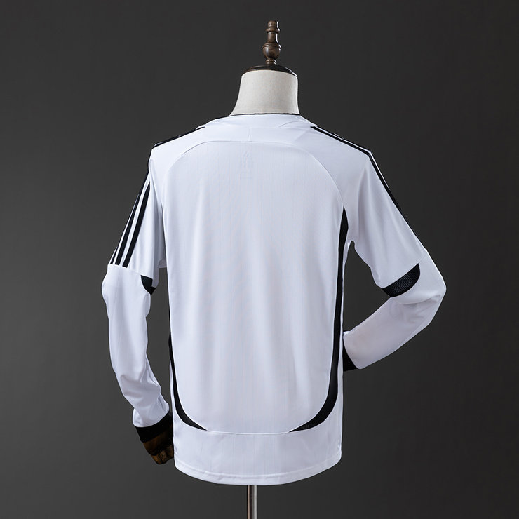Tyskland VM 2006 Hemmatröja Långärmad Retro Herr Fotbollströja