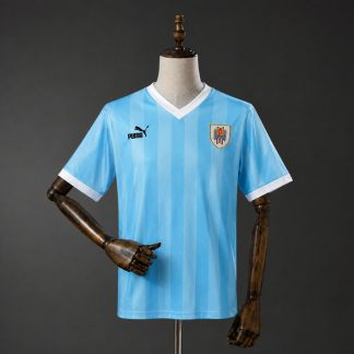 Uruguay 1990 Hemmatröja Retro Herr Fotbollströja