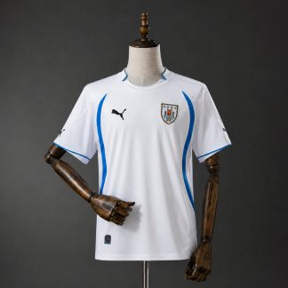 Uruguay 2010 Bortatröja Retro Herr Fotbollströja