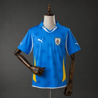 Uruguay 2010 Hemmatröja Retro Herr Fotbollströja