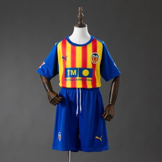 Valencia 2025/26 Tredjetröja Barn Fotbollsställ med Shorts
