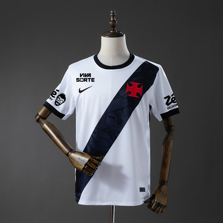 Vasco da Gama 2026/27 Bortatröja Herr Fotbollströja Med Alla Sponsortryck
