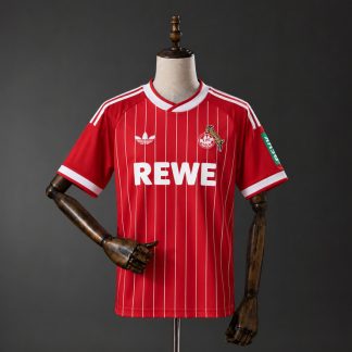1. FC Köln 2026/27 Bortatröja Herr Röd Fotbollströja