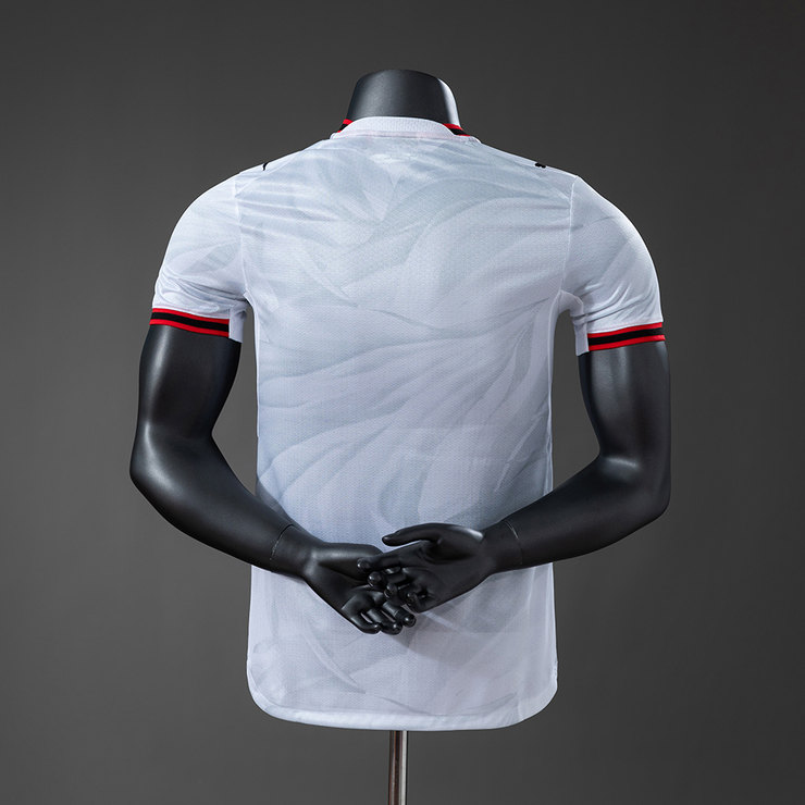 AC Milan 2026/27 Bortatröja Herr Spelarversion Vit Fotbollströja