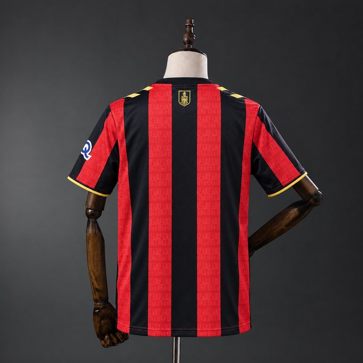 AFC Bournemouth 2026/27 Hemmatröja Herr Röd och Svart Fotbollströja