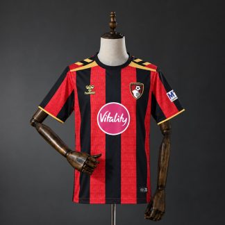 AFC Bournemouth 2026/27 Hemmatröja Herr Röd och Svart Fotbollströja