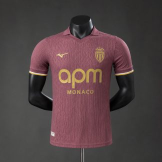 AS Monaco 2026/27 Bortatröja Spelarversion Herr Fotbollströja