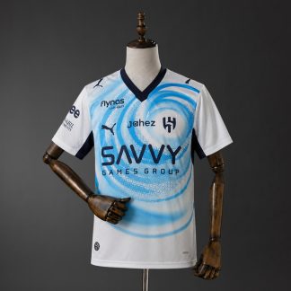 Al-Hilal 2026/27 Bortatröja Herr Kortärmad Fotbollströja