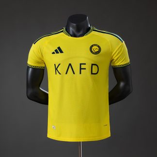 Al-Nassr 2026/27 Hemmatröja Spelarversion Herr Gul Fotbollströja