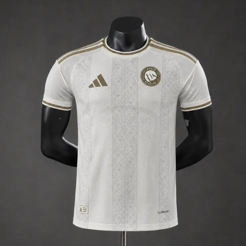 Al-Nassr 2026/27 Tredjetröja Spelarversion Herr Offwhite Fotbollströja