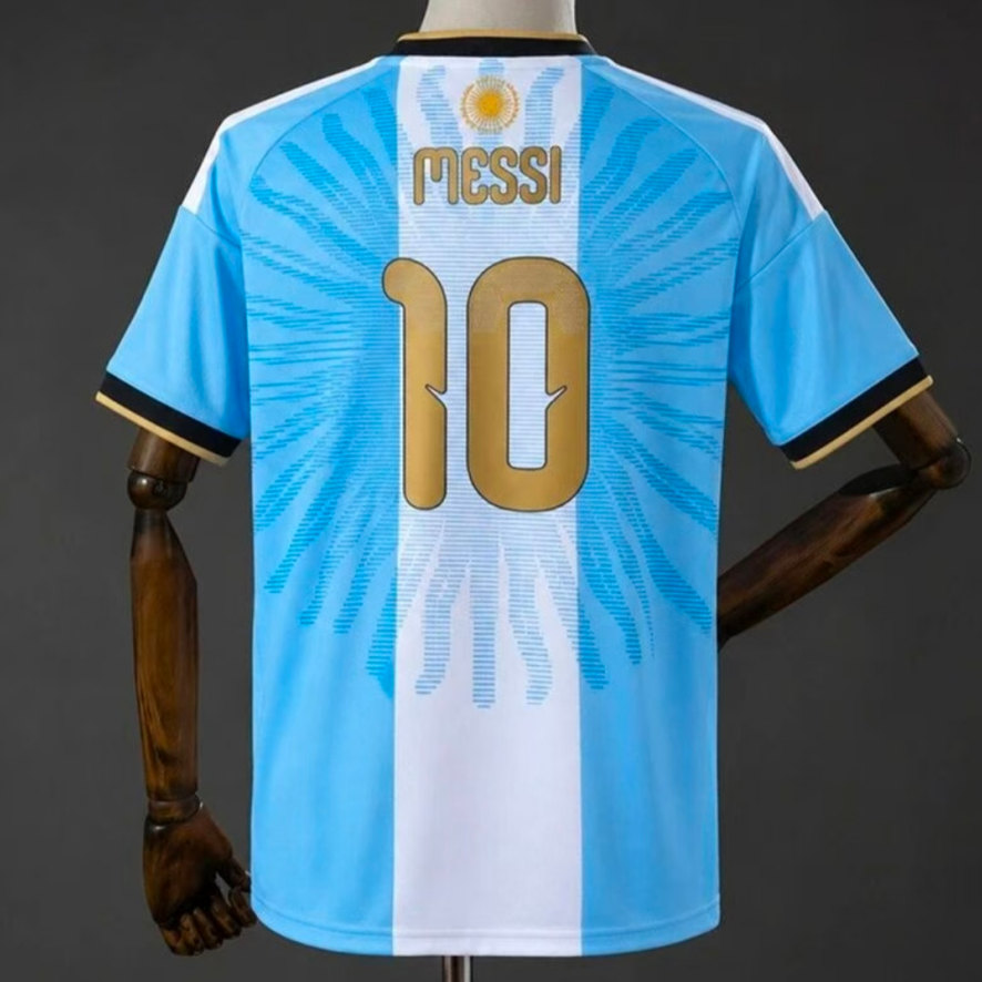 Argentina 2026 Lionel Messi Avskedströja Herr Specialutgåva med Messi 10-tryck