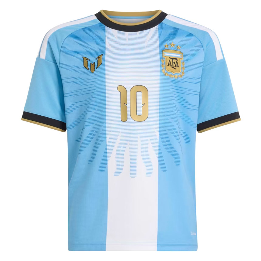 Argentina 2026 Messi 10 Specialutgåva Avskedströja Barn Fotbollströja