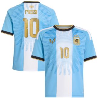 Argentina 2026 Messi 10 Specialutgåva Avskedströja Barn Fotbollströja