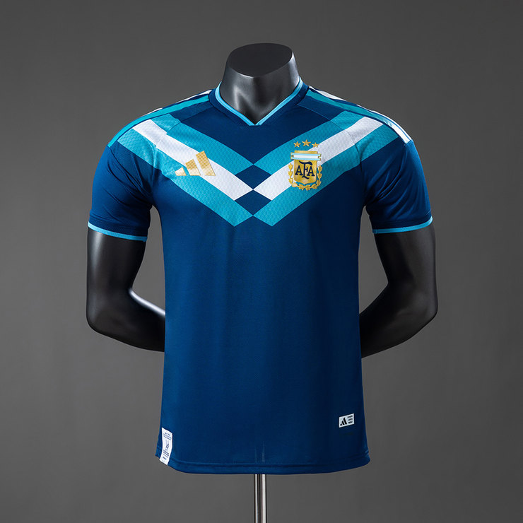 Argentina VM 2026 Träningsströja Specialutgåva Spelarversion Herr Blå Fotbollströja