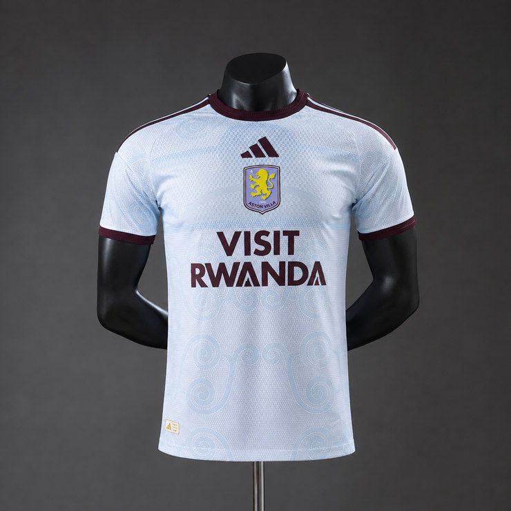 Aston Villa 2026/27 Tredjetröja Spelarversion Herr Ljusblå Fotbollströja