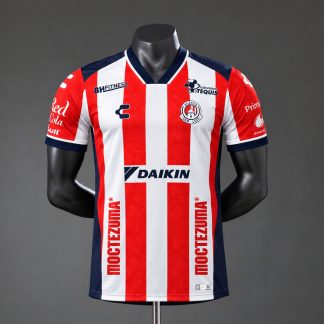 Atlético San Luis 2026/27 Hemmatröja Spelarversion Herr Röd och Vit