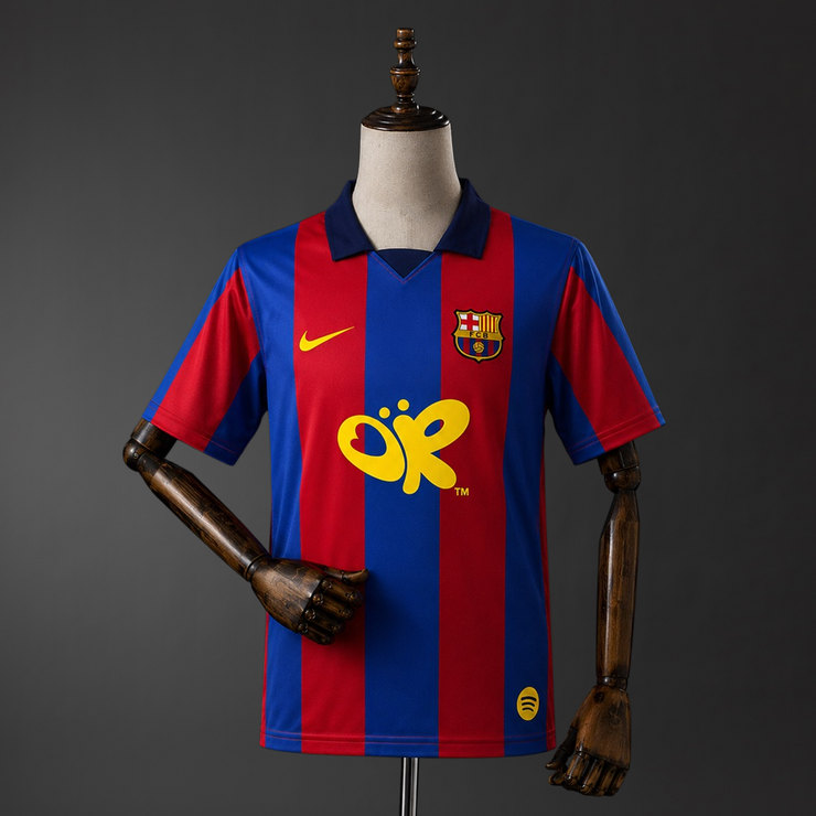 Barcelona x Olivia Rodrigo 2026/27 2003/04 Retrotröja Herr Fotbollströja