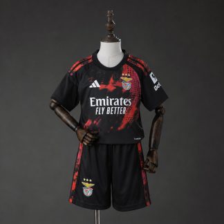 Benfica 2026/27 Tredjeställ Barn med Shorts