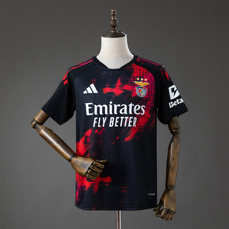 Benfica Tredjetröja 2026/27 Herr Kortärmad Fotbollströja