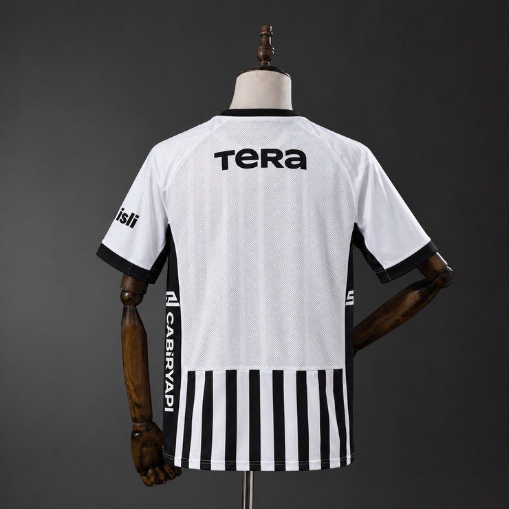 Beşiktaş J.K. 2026/27 Bortatröja Herr Vit och Svart Fotbollströja