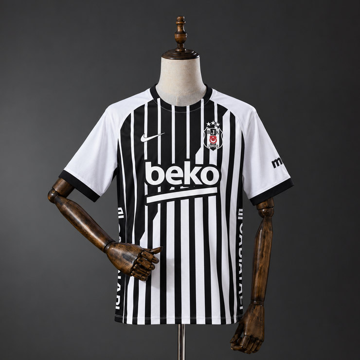 Beşiktaş J.K. 2026/27 Bortatröja Herr Vit och Svart Fotbollströja