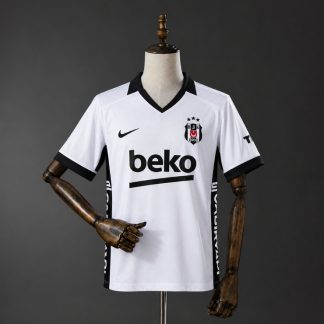 Beşiktaş J.K. 2026/27 Hemmatröja Herr Vit och Svart Fotbollströja