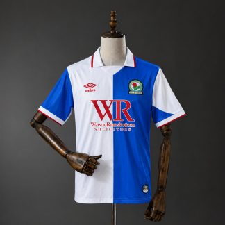 Blackburn Rovers 2026/27 Hemmatröja Herr Blå Vit Fotbollströja