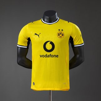 Borussia Dortmund 2026/27 Hemmatröja Herr Spelarversion Gul Fotbollströja