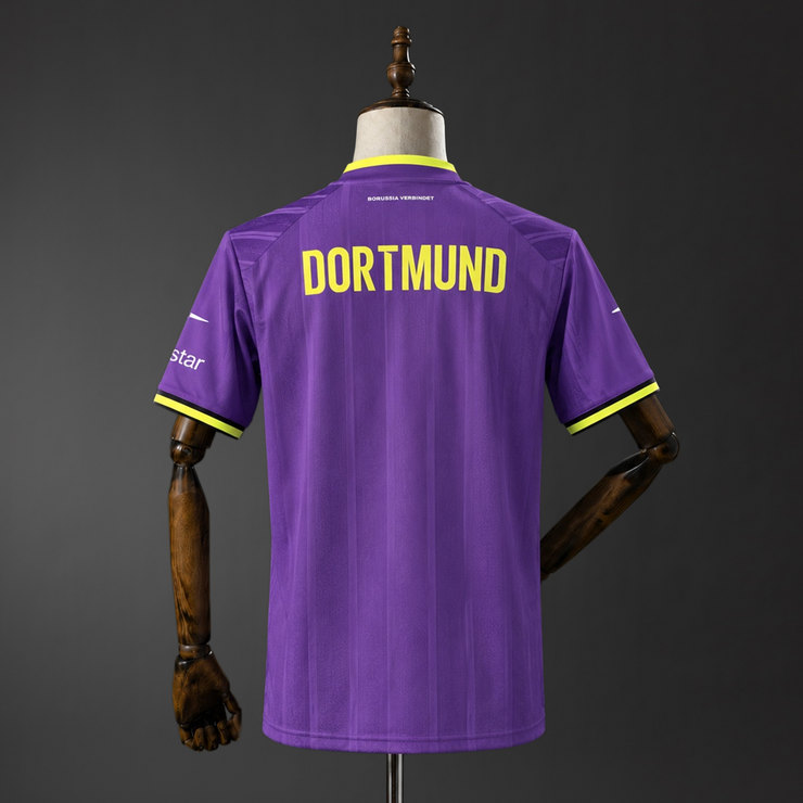 Borussia Dortmund 2026/27 Tredjetröja Herr Lila Fotbollströja