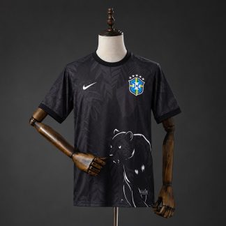 Brasilien VM 2026 Specialtröja Herr Svart Fotbollströja