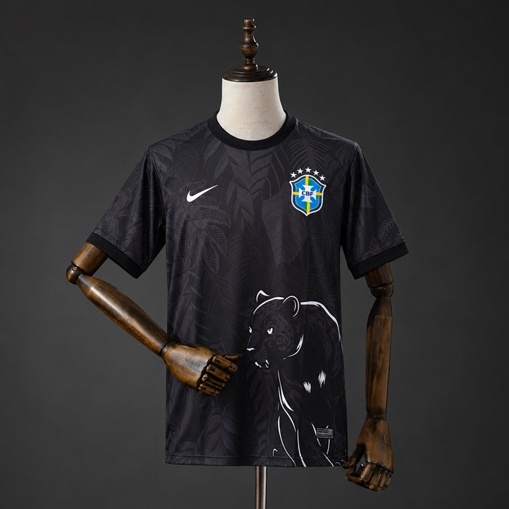 Brasilien VM 2026 Specialtröja Herr Svart Fotbollströja