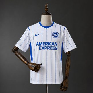 Brighton & Hove Albion 2026/27 Bortatröja Herr Vit och Kungblå Fotbollströja