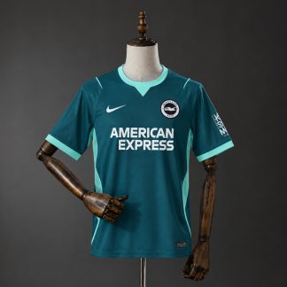 Brighton & Hove Albion 2026/27 Tredjetröja Herr Mörkblågrön och Turkos Fotbollströja