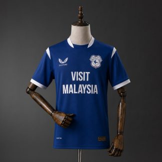 Cardiff City 2026/27 Hemmatröja Herr Kortärmad Fotbollströja