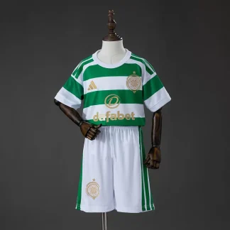 Celtic FC 2026/27 Hemmatröja Barn Fotbollströja Set med Shorts