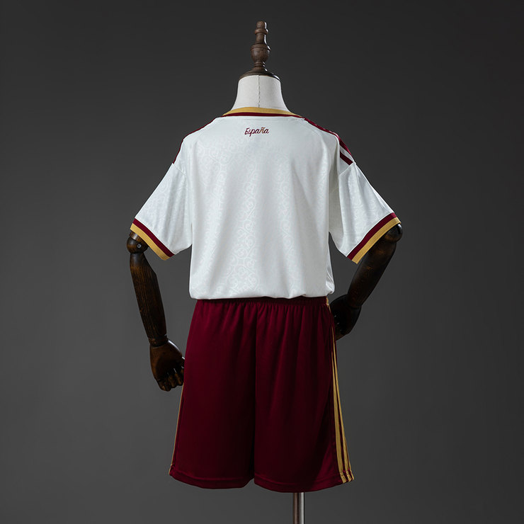 Champion Spanien VM 2026 Bortaställ Barn Kortärmad med Shorts