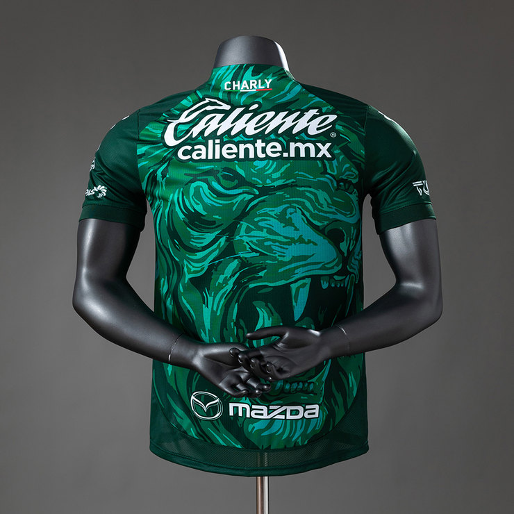 Club León 2026/27 Hemmatröja Herr Spelarversion Grön Fotbollströja