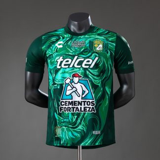Club León 2026/27 Hemmatröja Herr Spelarversion Grön Fotbollströja