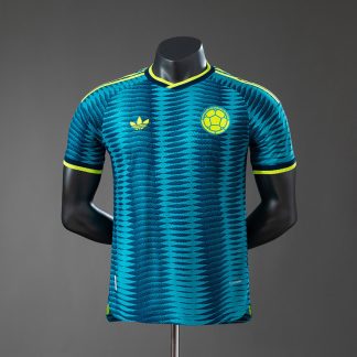 Colombia VM 2026 Bortatröja Spelarversion Herr Kortärmad Fotbollströja