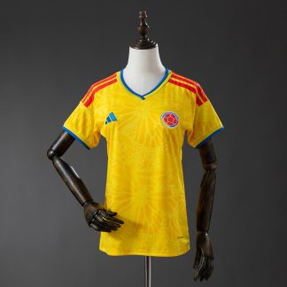 Colombia VM 2026 Hemmatröja Dam Gul Fotbollströja