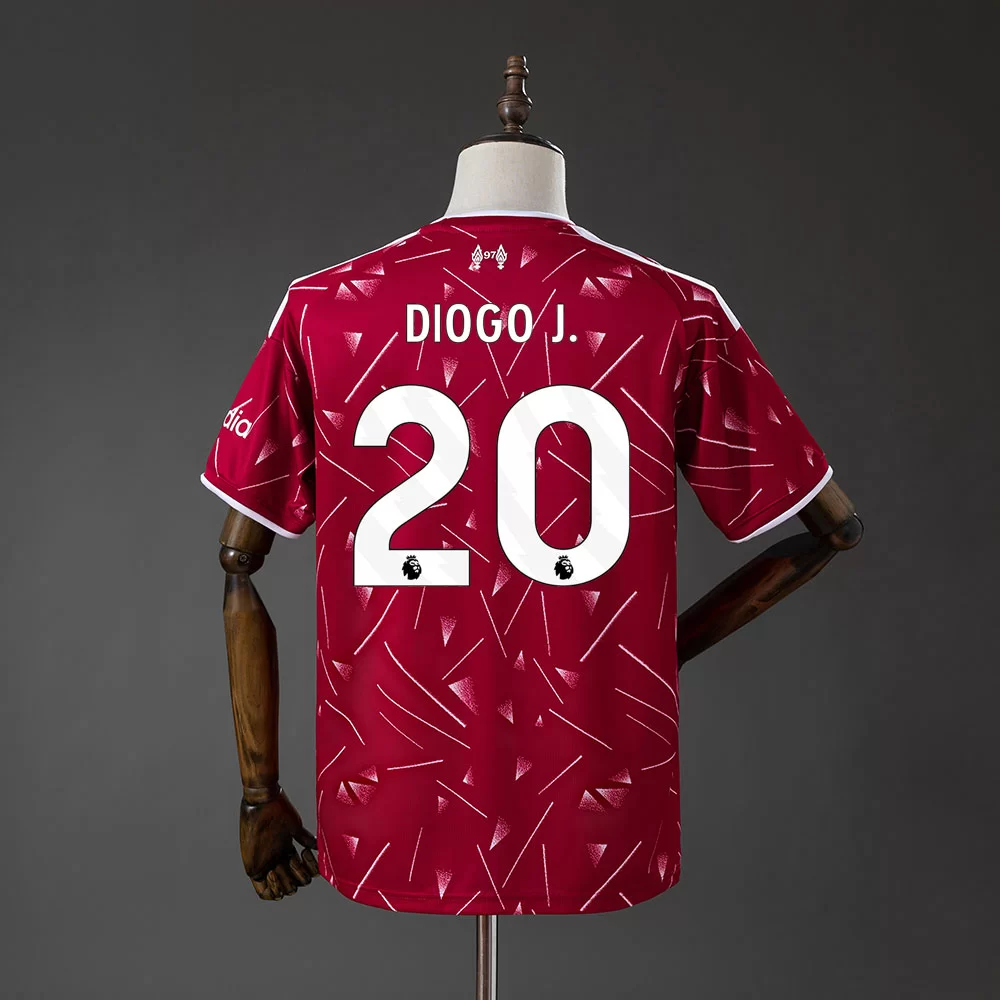 Diogo Jota 20 Liverpool 2026/27 Hemmatröja Herr Kortärmad Fotbollströja